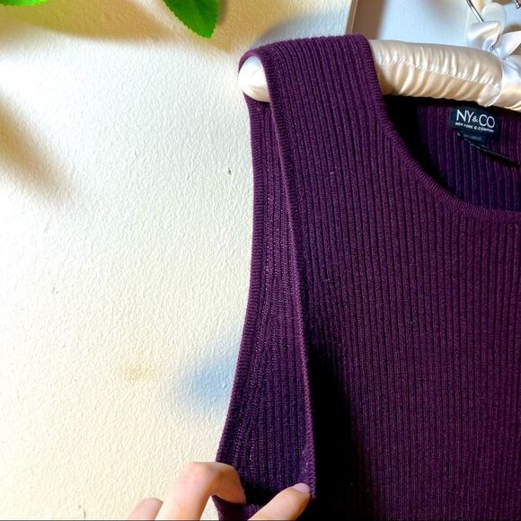NWOT NY&Co Sweater Top Size L - Picture 6 of 8
